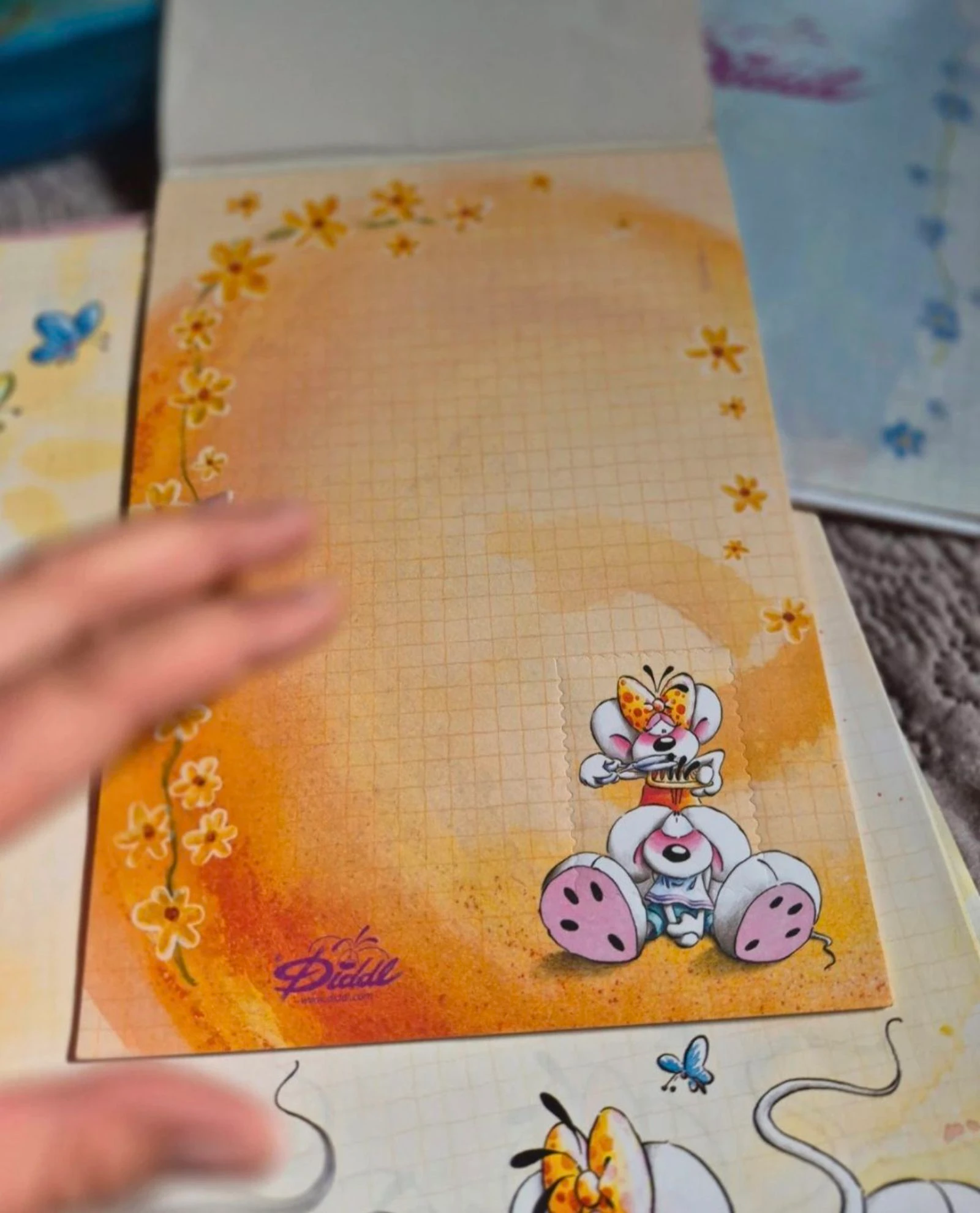 Lote Diddl vintage – Blocs, pochette e pequena caixa 🌟 – photo 16